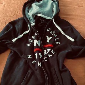 Aeropostale zip jacket (black) XL